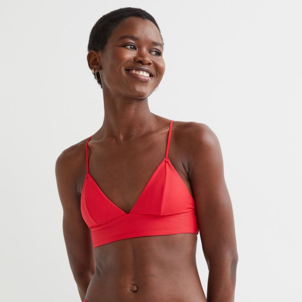 H&M Red Top and Bottom Bikini